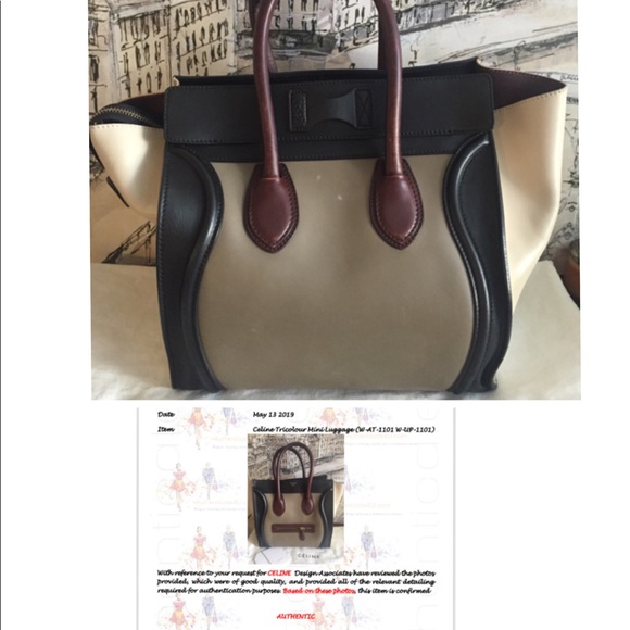 Sold on Mercari Auth Celine Mini Luggage Handbag - Picture 2 of 8